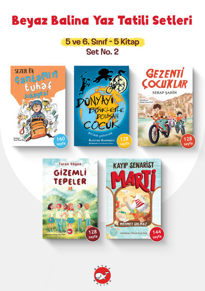 5 VE 6. SINIF - 5 KİTAP SET NO: 2