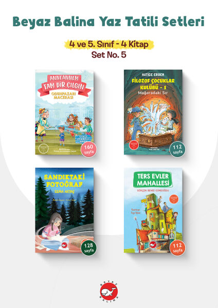 4 VE 5. SINIF - 4 KİTAP SET NO: 5