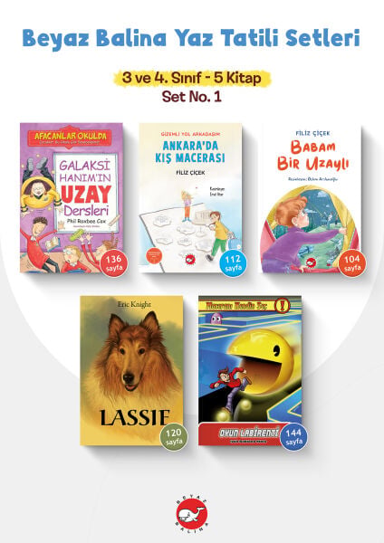 3 VE 4. SINIF - 5 KİTAP SET NO: 1
