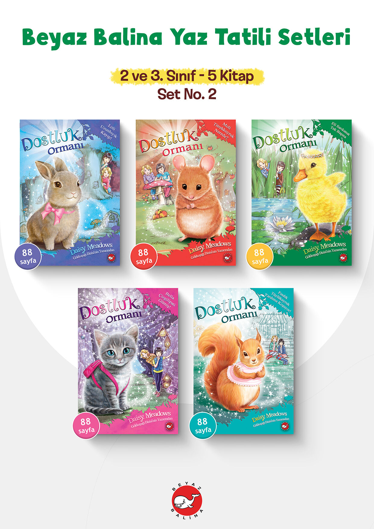 2 VE 3. SINIF - 5 KİTAP SET NO: 2