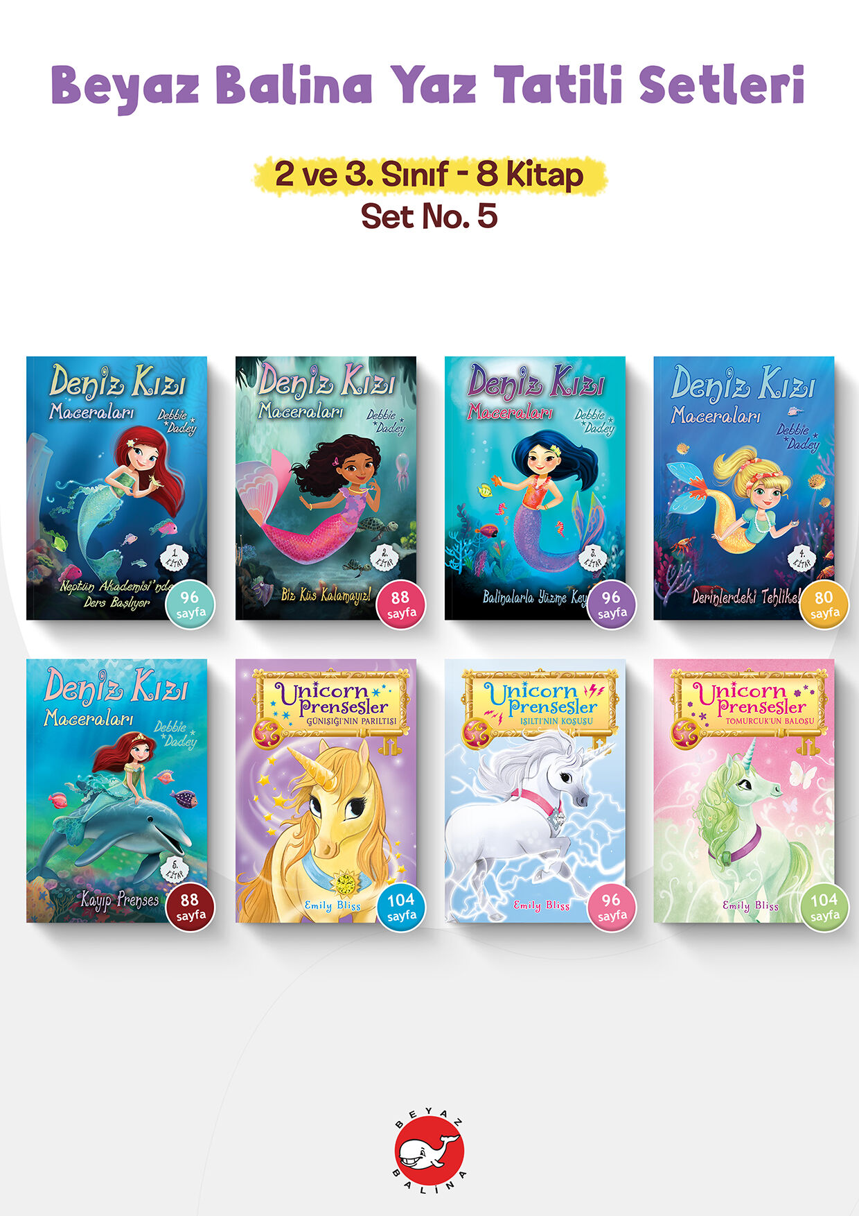 2 VE 3. SINIF - 8 KİTAP SET NO: 5