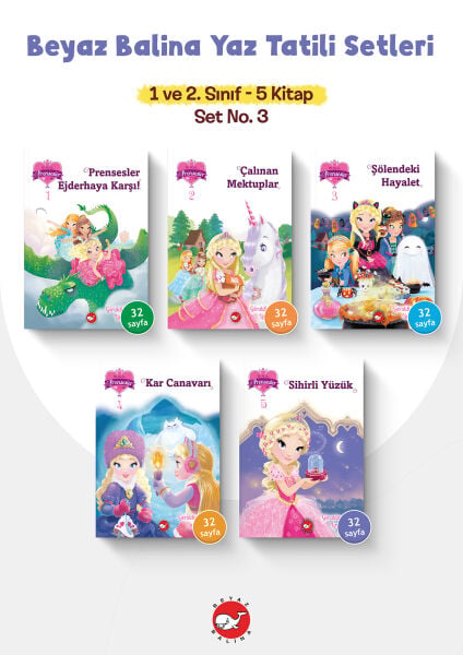1 VE 2. SINIF - 5 KİTAP SET NO: 3